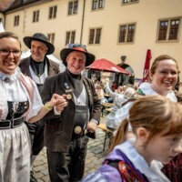 Fulda, 13.06.2026
Hessentag 2026 in Fulda, für Hessische Staatskanzlei, hier: Tag 2, Volkstums- und Brauchtumsnachmittag des BdV Bundes der Vertriebenen.
Photo © Peter Jülich